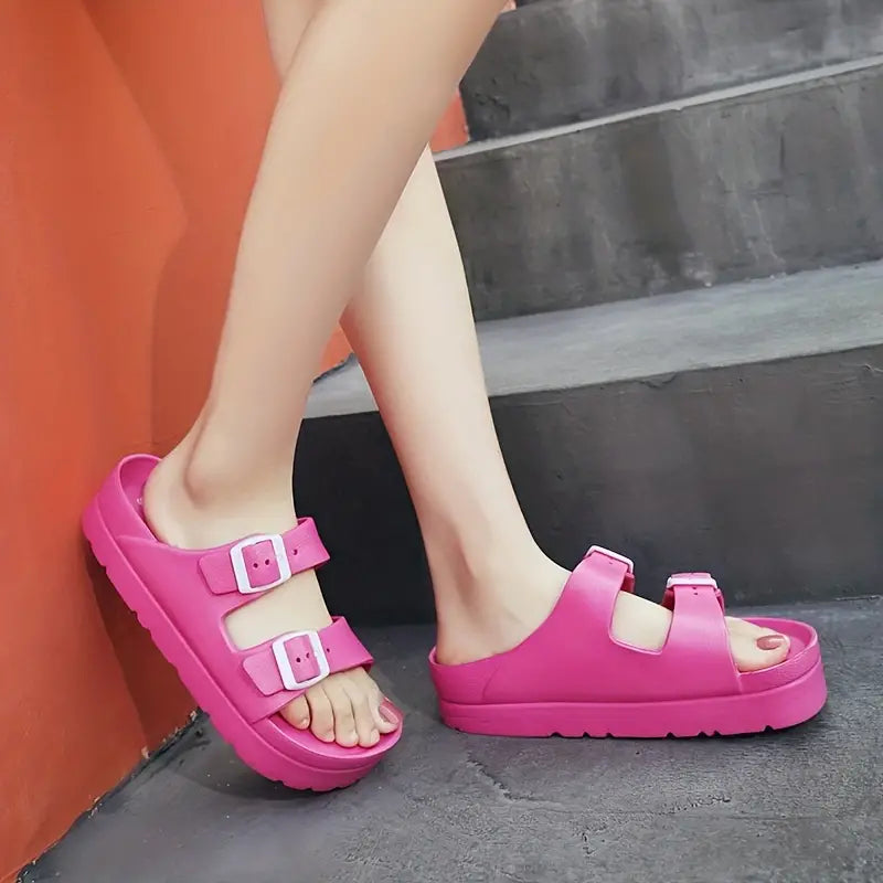 Women's Soft Cushion Platform Sandals 