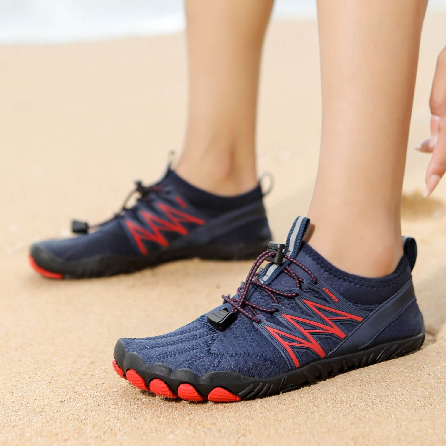 Chaussures pieds nus confortables et flexibles