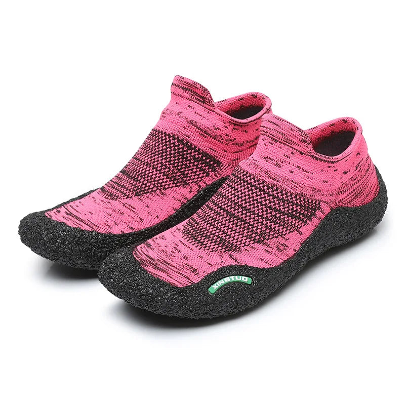 Baskets Pieds Nus Respirantes & Confortables - Unisexe rose