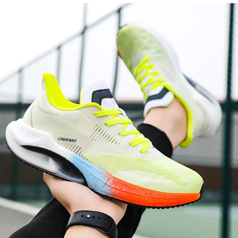 Versatile sneakers for light running and outdoor activities 