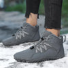 Bottes de Neige Pieds Nus - Confort, Chaleur et Style pour Hiver-gris1