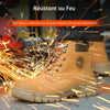 Bottes de Securite Legeres avec Embout en Acier - Pour Hommes jaune3