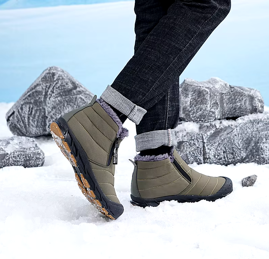 Bottes de Neige pour Homme et Femme - Imperméables et Chaudes pour l'Hiver