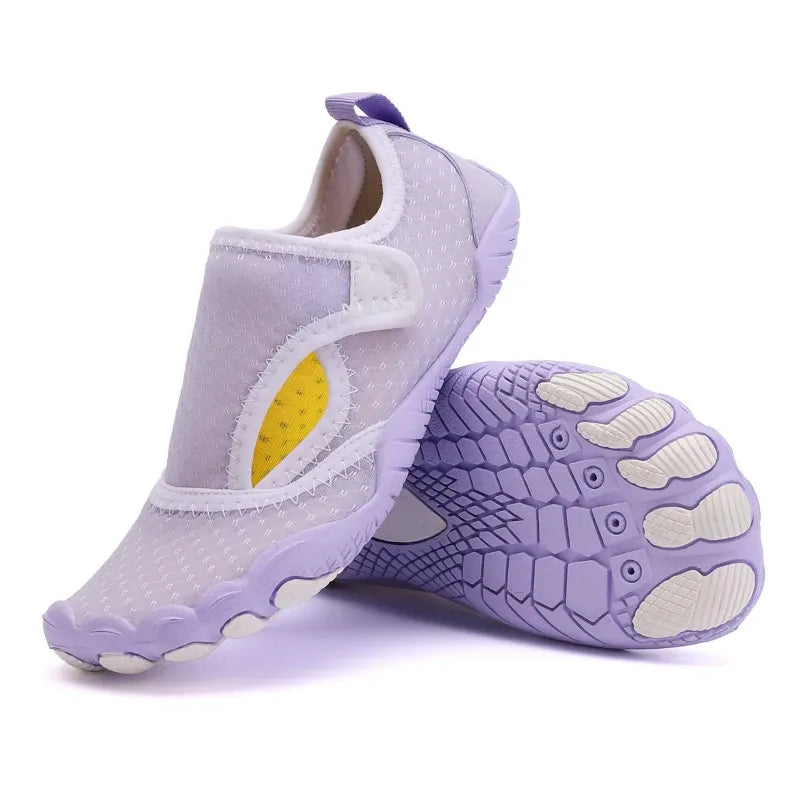 Chaussures Pieds Nus Aquatiques - Enfants & Adultes violet