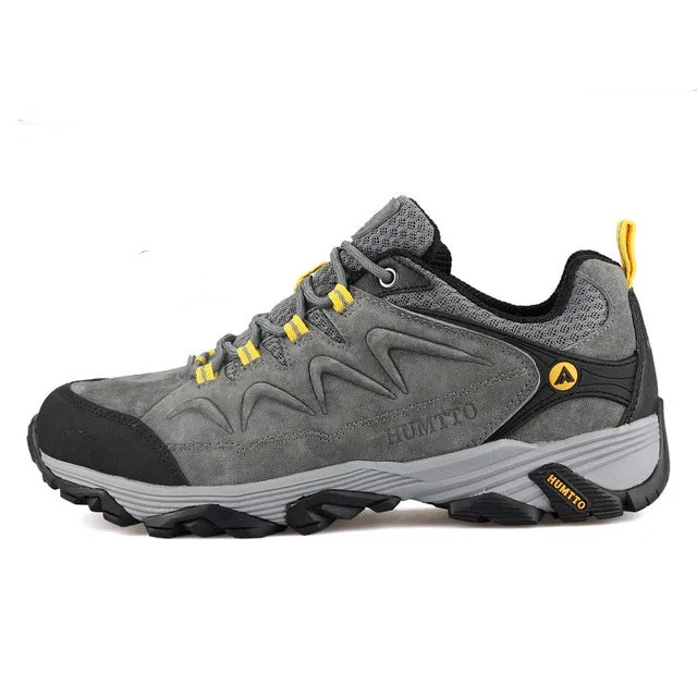 Men's Waterproof Leather Hiking Shoes: Versatility in Camping, Hunting and Mountaineering 