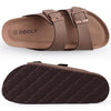 Sandales Bonston Confortables a Boucles abricot3