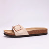 Sandales Confortables à Boucle Simple abricot3