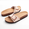 Sandales Confortables à Boucle Simple abricot