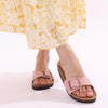 Sandales Confortables à Boucle Simple rose1