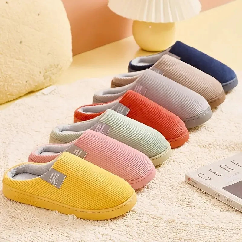 Warm Plush Winter Slippers