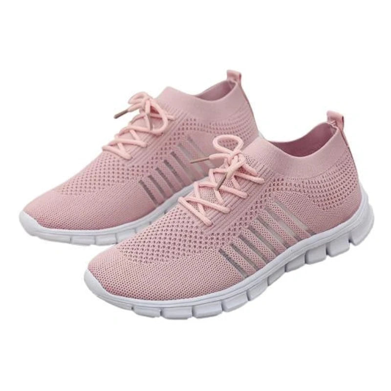 Lightweight, casual slip-on flat sneakers
