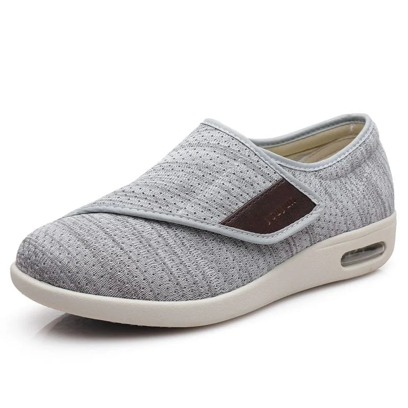 chaussures-orthopediques-et-diabetiques-homme-femme gris clair